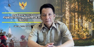 Penjabat Gubernur Aceh Ikut Rakorsus Antisipasi dan Penanggulangan Karhutla