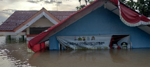 Ketinggian Banjir Capai Tiga Meter, Warga Kecamatan Langkahan Aceh Utara Butuh Bantuan