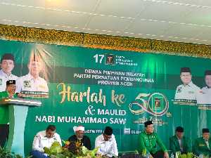 Harlah ke-50 PPP Aceh Dirangkai Maulid Nabi dan Yasinan