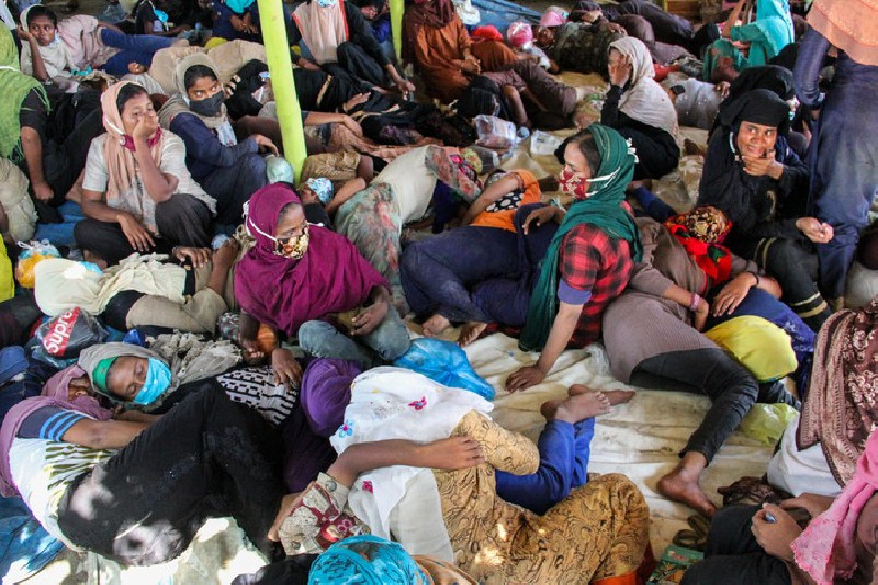 Lompat Pagar, 35 Imigran Rohingya di Eks Gedung Imigrasi Kabur Lagi