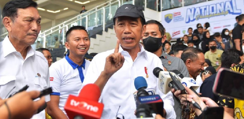 Jokowi Dorong Seluruh Cabang Olahraga Lakukan Pembinaan Sejak Usia Dini