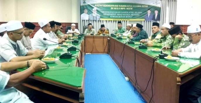PWNU Aceh Gelar Rapat Koordinasi di Harlah Satu Abad Nahdlatul Ulama