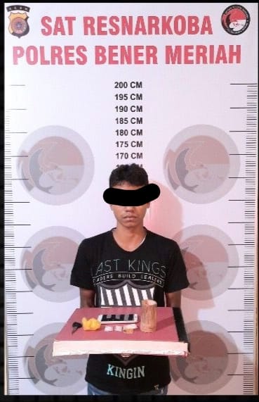 Seorang Pengedar Sabu Ditangkap di Bener Meriah, 3 Paket Narkoba Disita