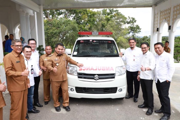 Pj Bupati Aceh Besar Apresiasi Bantuan Ambulance dan Alkes dari Pasar Modal Indonesia
