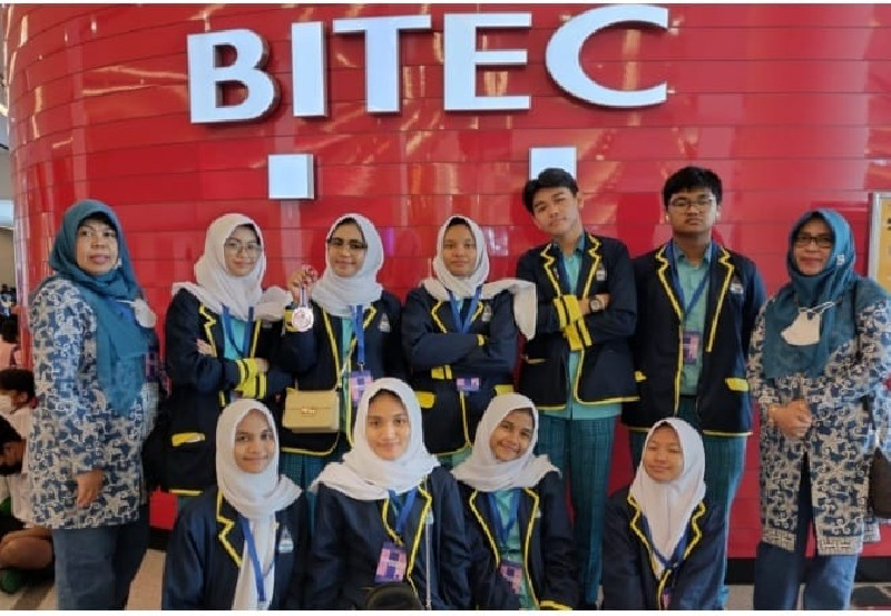 SMAN 7 Banda Aceh Raih Medali Perunggu pada Event Thailand Inventors Day