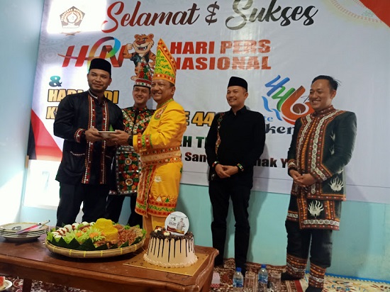 PWI Aceh Tengah Adakan Syukuran HUT Pers