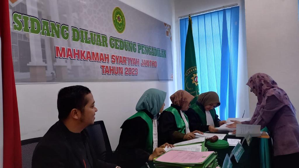 Mahkamah Syar'iyah Aceh Besar Gelar Bidang Perkara di Mall Pelayanan Publik Lambaro