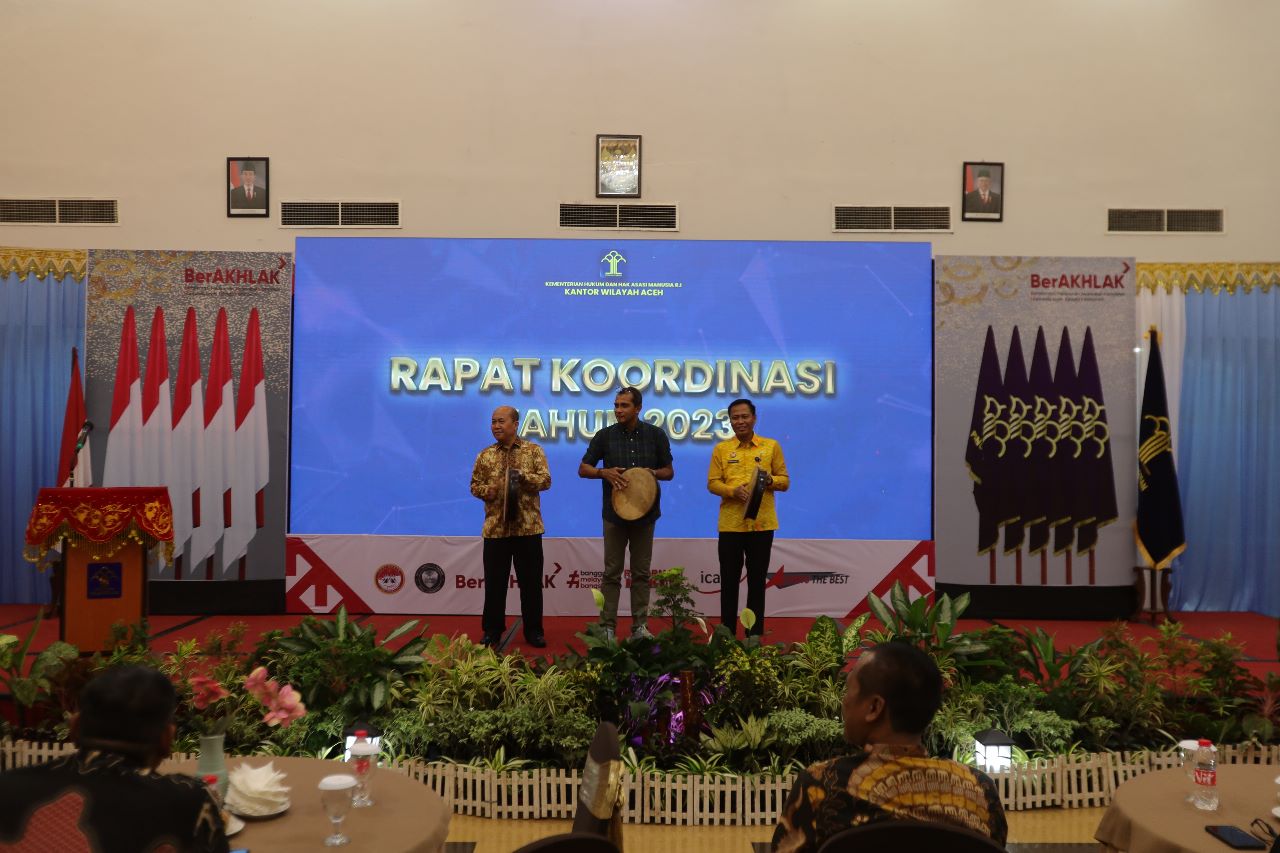 Wamen Hukum dan HAM Luncurkan Employer Branding Kemenkumham Aceh