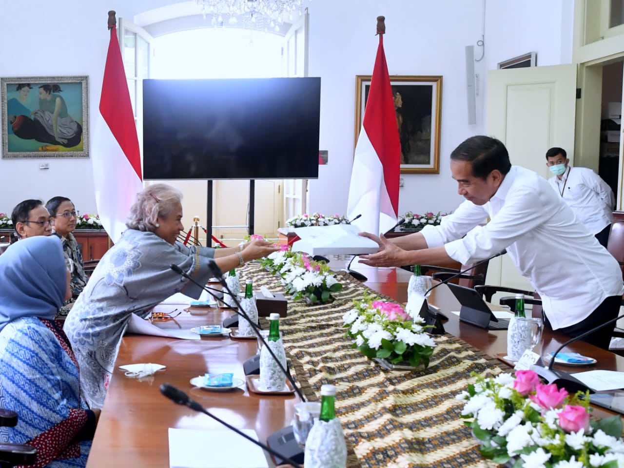 Presiden Jokowi Menerima Pansel Komisioner KPPU