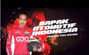 IMI Resmi Kukuhkan Gelar Presiden Jokowi Sebagai Bapak Otomotif Indonesia