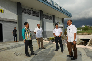 Penerbangan Kargo Bakal Beroperasi, Kadishub Aceh Tinjau Kesiapan Bandara Rembele