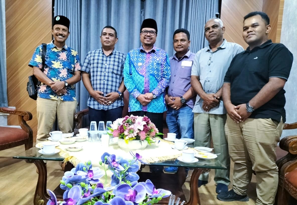 Pj Bupati Sambut Baik Audiensi Pengurus PWI Aceh Utara