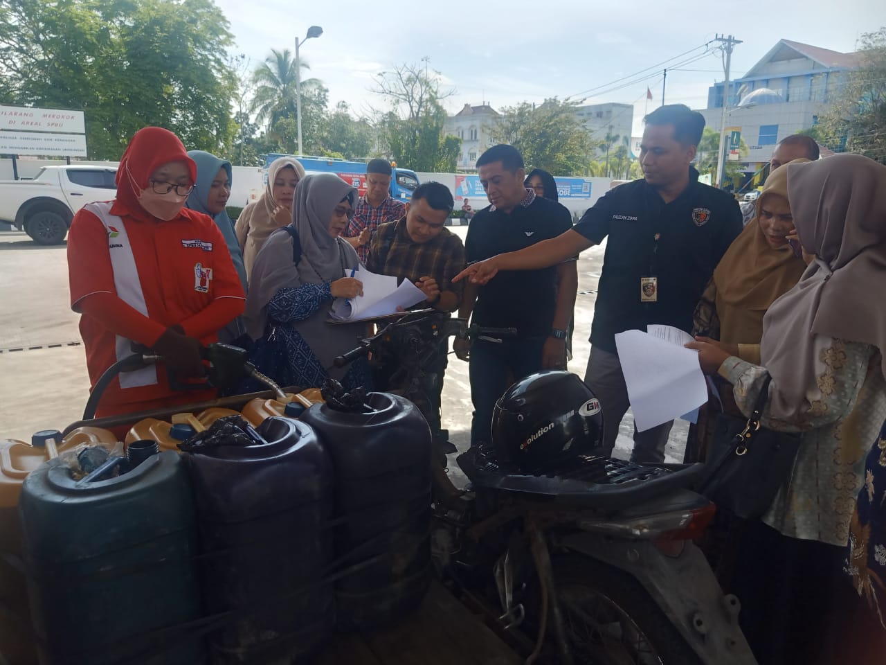 Dinas ESDM Aceh Sidak Proses Penyaluran BBM Subsidi
