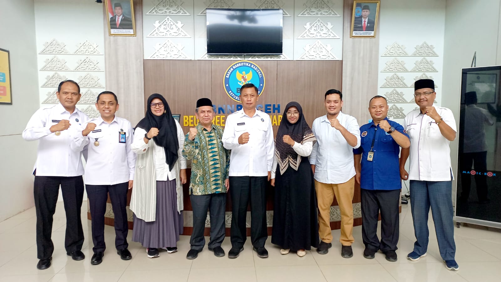 BNNP, Fakultas Psikologi dan FISIP UIN Ar-Raniry Bahas Pencegahan Peredaran Narkoba di Aceh