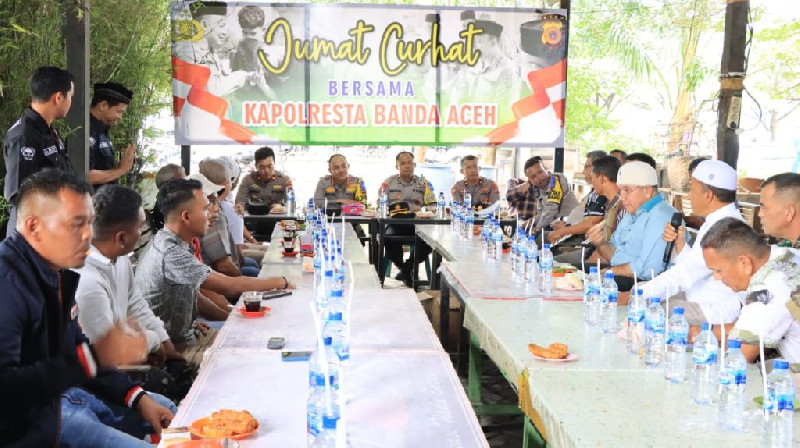Terima Curhatan Warga Lampulo, Kapolresta Banda Aceh: Insya Allah Kita Tindaklanjuti