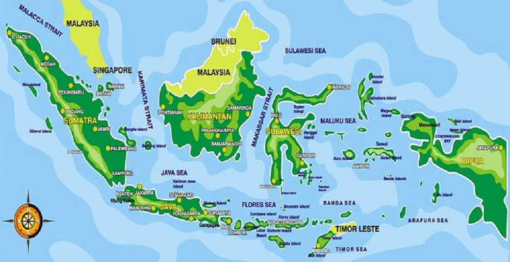 Ini 38 Daftar Terbaru Provinsi di Indonesia dan Nama Ibu Kotanya