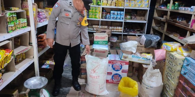 Pastikan Stok Sembako Tersedia Jelang Ramadhan, Polisi di Aceh Utara Gelar Operasi Pasar