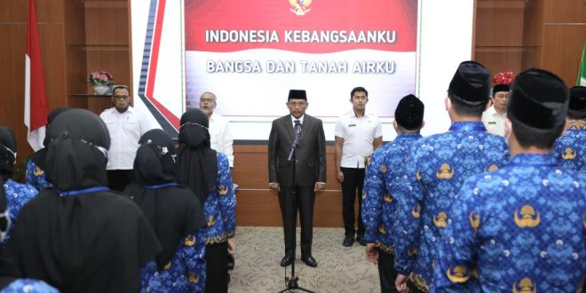 Asisten Sekda Ambil Sumpah 249 PNS di Lingkungan Pemerintah Aceh