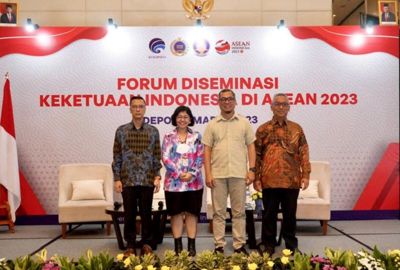 Bakohumas-Diskominfo Diajak Sinergi Sosialisasikan Keketuaan Indonesia di ASEAN 2023