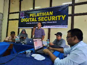 AJI Lhokseumawe Gelar Pelatihan Keamanan Digital Untuk Jurnalis
