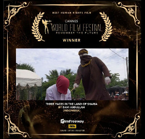 Film "Three Faces in The Land of Sharia" Karya Anak Aceh Masuk Nominasi Cannes World Film Festival