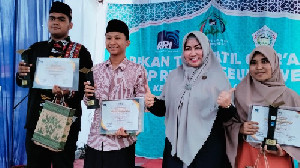 Dua Qari Aceh Besar Lolos Melaju ke PTQ RRI di Kendari