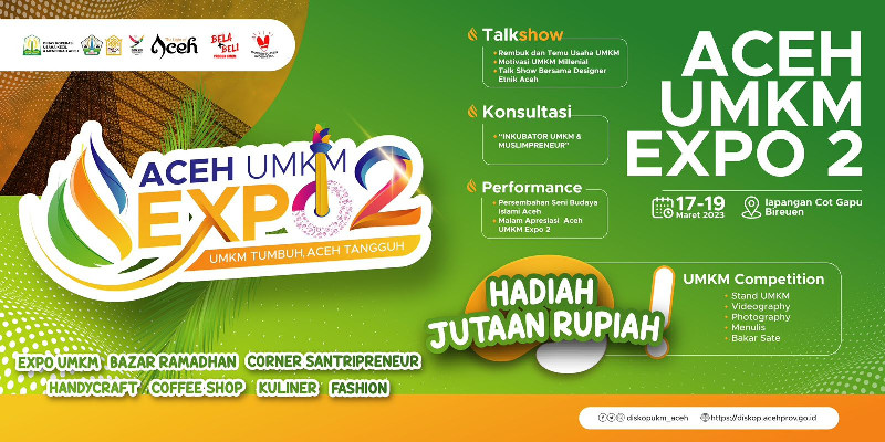 Aceh UMKM Expo II Dihelat di Bireuen, Strategi Pemerintah Kendalikan Inflasi