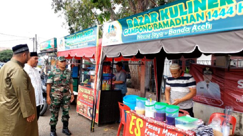 Semarakkan Ramadan, Bazar Kuliner Bantu UMKM Gampong Neusu Jaya