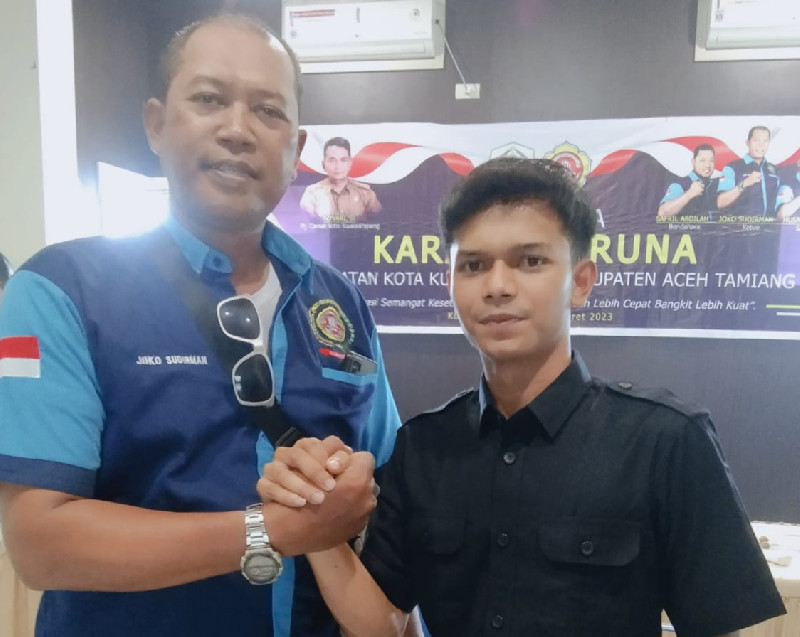 Terpilih Aklamasi, Fachrur Razi Pimpin Karang Taruna Kecamatan Kota Kualasimpang