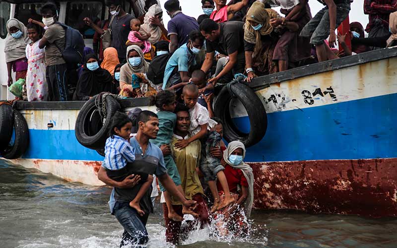 152 Imigran Rohingya di Aceh Akan Dipindahkan ke Pekanbaru