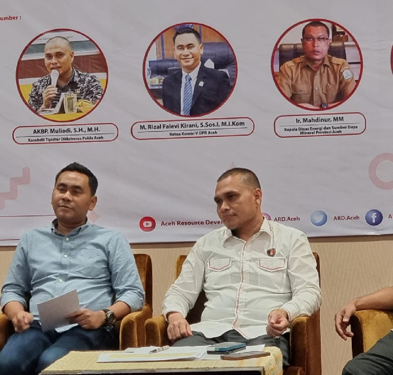 Polda Aceh: Pendekatan Ekonomi Efektif Tangani Persoalan Tambang Ilegal di Aceh