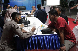 Jelang Lebaran, BNNP Aceh Bersama Polresta Banda Aceh Lakukan Cek Urine Sopir