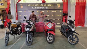 Polresta Berhasil Amankan 11 Motor Hasil Curanmor di Banda Aceh