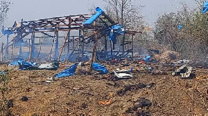 Militer Myanmar Konfirmasi Serangan Udara yang  Tewaskan Puluhan Orang di Sagaing