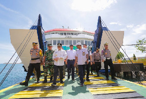 H-1 Lebaran, Pj Walikota Banda Aceh Bersama Forkopimda Pantau Pos Pelayanan Terpadu