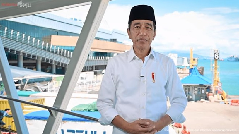 Jokowi Ucapkan Selamat Idulfitri 1444 H, Ini Pesannya