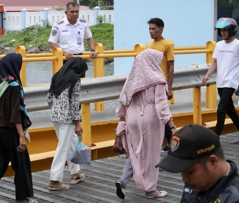 Kadishub Aceh Pantau Kondisi Arus Balik Wisatawan di Pelabuhan Penyeberangan Balohan Sabang