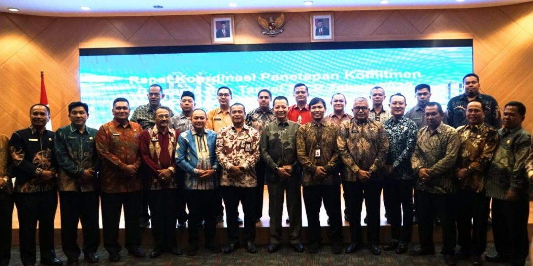 Penjabat Gubernur Aceh dan Sekda Hadiri Rapat Koordinasi Target MCP Aceh Tahun 2023