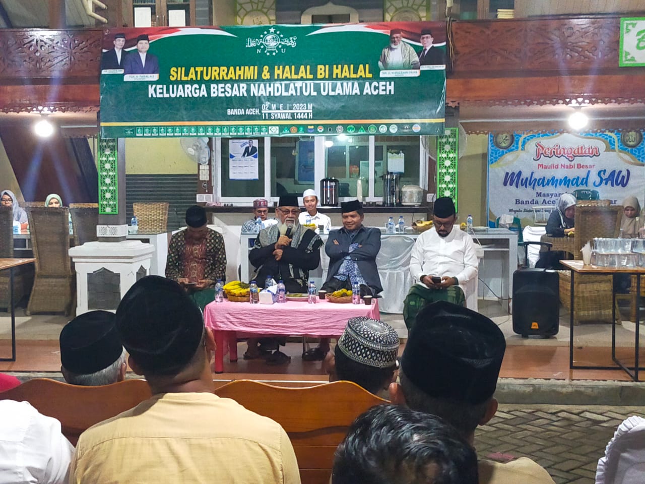Halal Bihalal NU Aceh, Ini Pesan Waled Nu