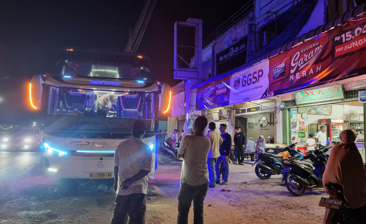 Arus Balik Lebaran di Jalan Nasional Banda Aceh-Medan Terpantau Lancar