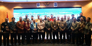 Penjabat Gubernur Aceh dan Sekda Hadiri Rapat Koordinasi Target MCP Aceh Tahun 2023