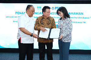 BSI, KONI dan PSSI bersinergi Kembangkan Olahraga Indonesia
