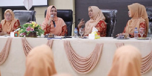 Mellani Ajak DWP Aceh Selatan Bantu Pemerintah Cegah Stunting Hingga Pornografi