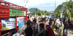 Operasi Pasar Gas Elpiji di Peukan Bada Diserbu, Besok di Pasar Lambaro