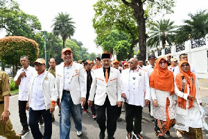 Longmarch ke KPU, PKS Jadi Parpol Pertama Daftarkan Caleg 2024