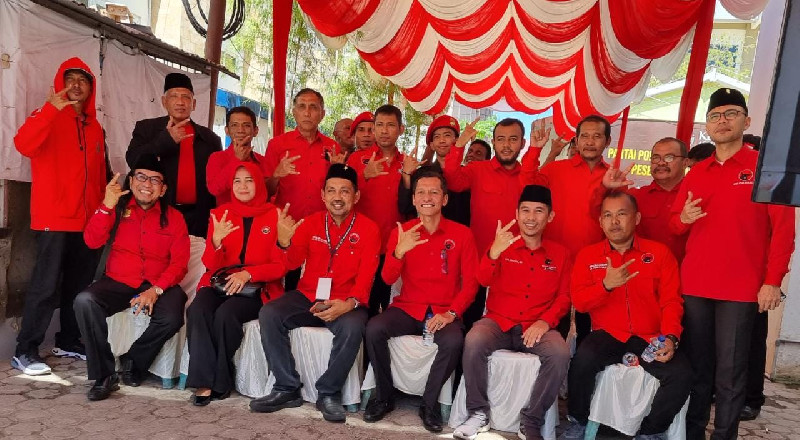 PDIP Aceh Daftarkan 81 Bacaleg ke KIP Aceh, Targetkan 10 Kursi DPR Aceh