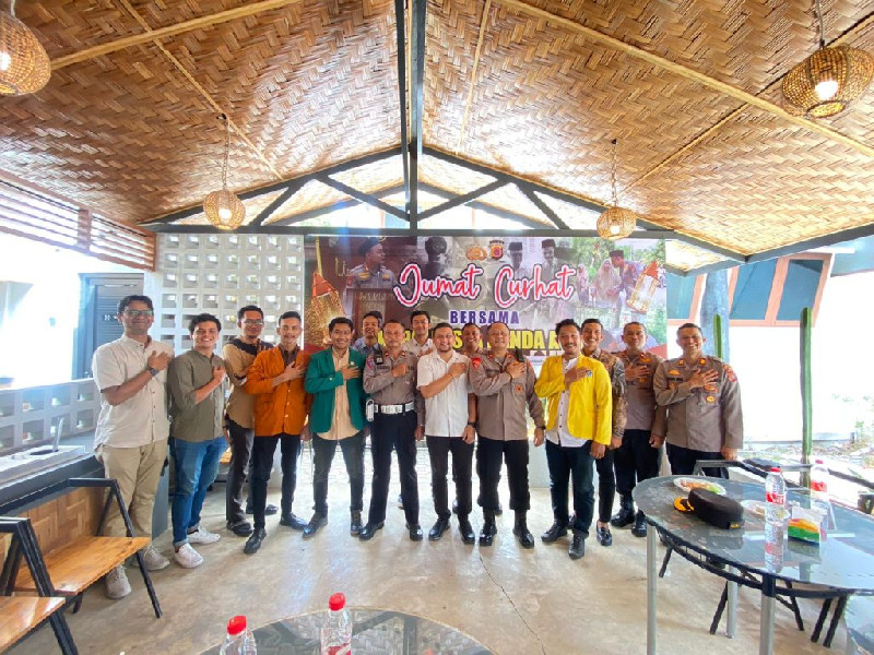 Jumat Curhat, Kapolresta Banda Aceh Ajak Warga Sukseskan PKA Agustus Mendatang