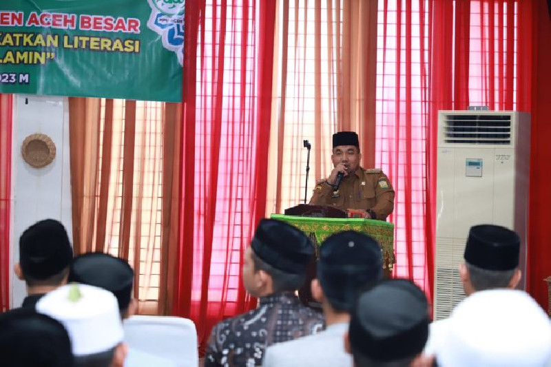 Pj Bupati Aceh Besar: Berantas Riba Harus Berkolaborasi Ulama dan Umara