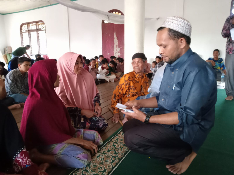 Sambut Idul Adha, BMG Seumirah Aceh Utara Serahkan Zakat Kepada 58 Mustahik