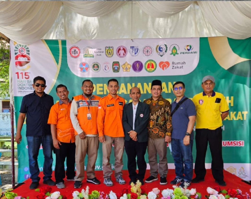 Peringati Hari Bakti, Gampong Jawa Ditetapkan Jadi Gampong Binaan IDI Banda Aceh